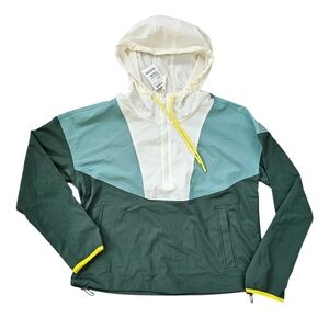 New Te Verde Colorblock Hooded Windbreaker